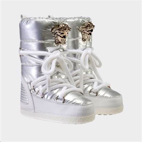 moon boot versace|Versace designer boots.